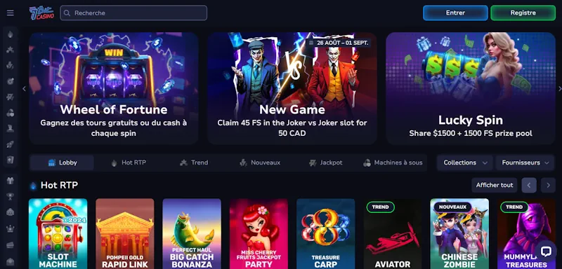 7bit casino screenshot