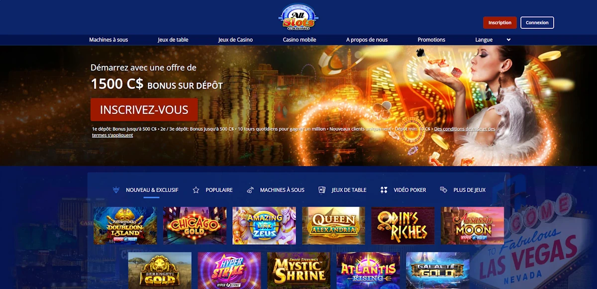 All Slots Casino Screenshot