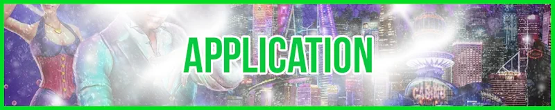 Applications banner