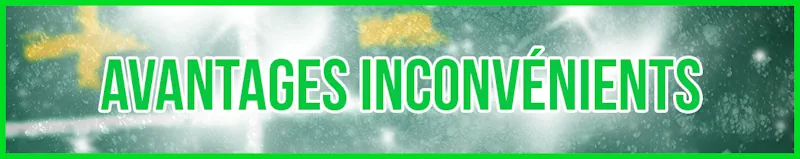 Avantages Inconvénients banner