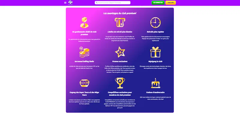 Play ojo Récompenses screenshot