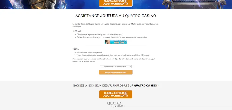 Le Service Cliente screenshot