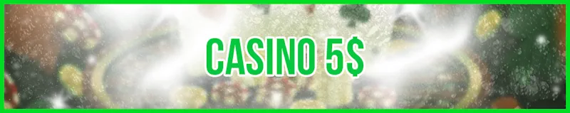 casino 5$ banner