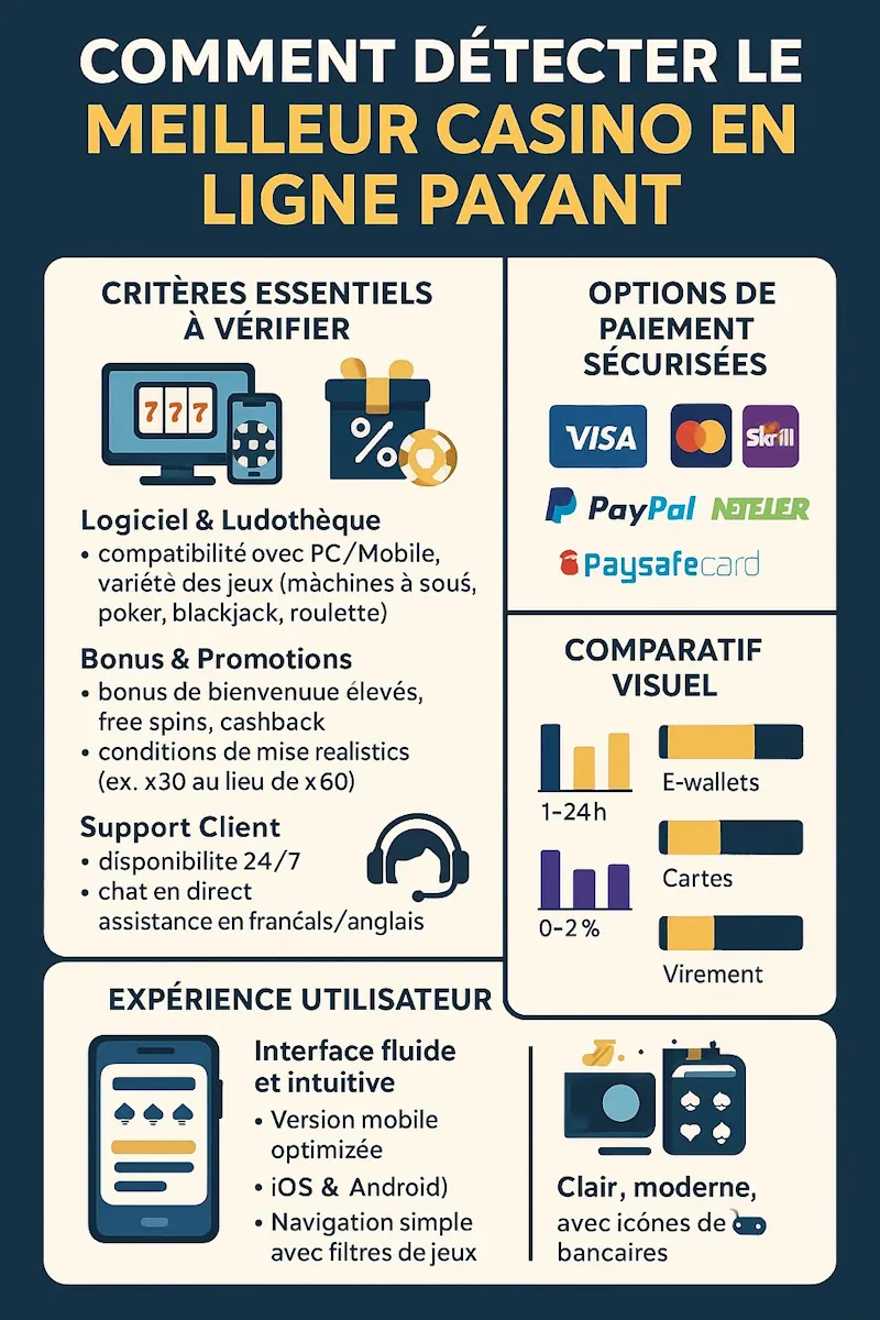 meilleur casino infographic