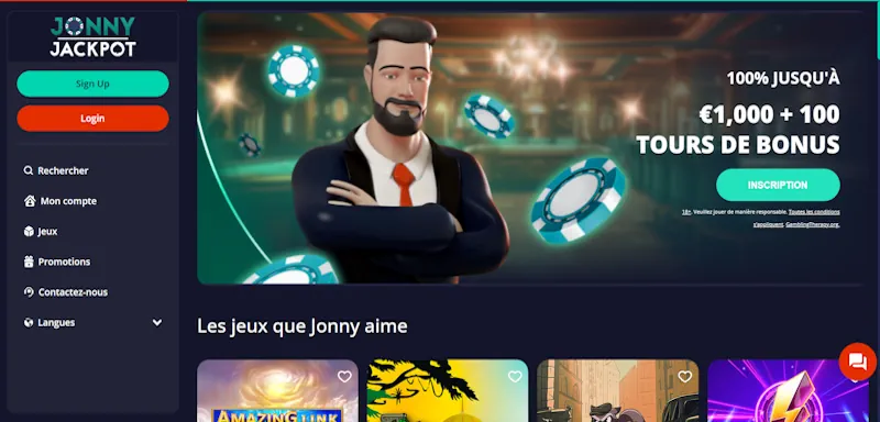 Jonny Jackpot screenshot