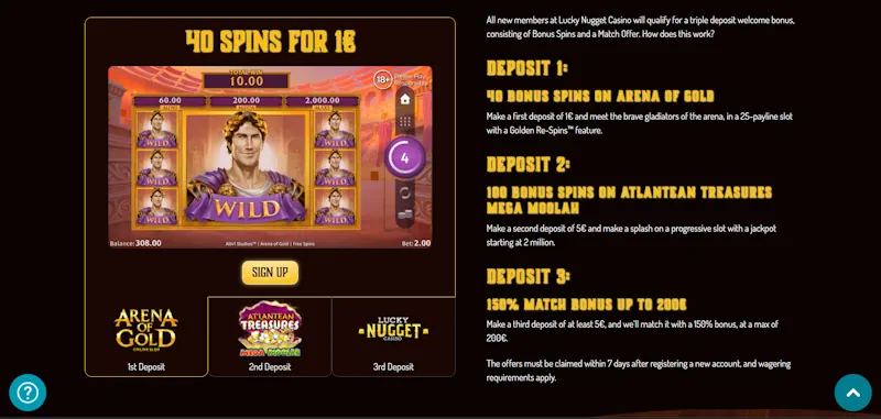 promotions screenshot