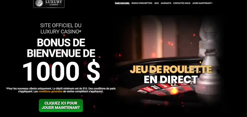 Luxury Casino screenshot