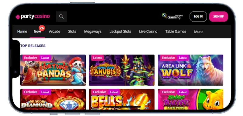 <h2> party casino mobile Screenshot ?</h2>
screenshot