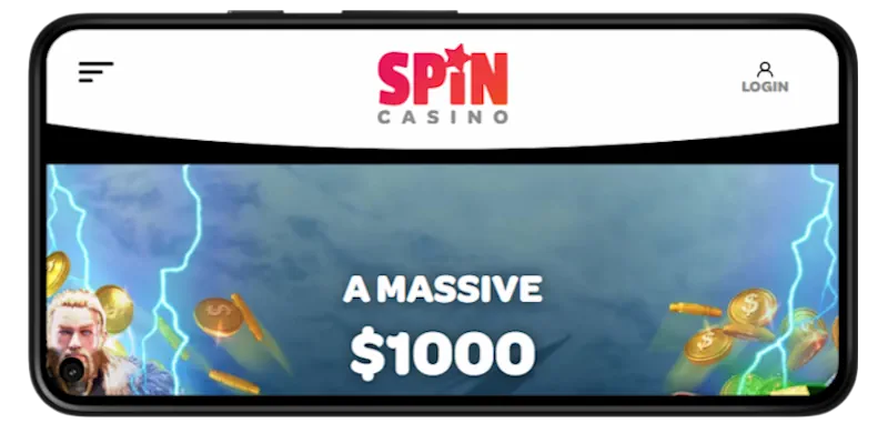 Spin Casino Mobile screenshot