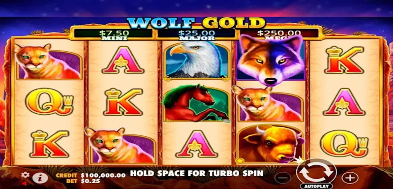 wolf gold Screenshot