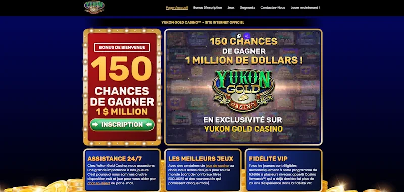 Yukon Casino screenshot